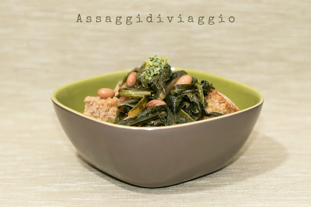 Zuppa della nonna con verdure, fagioli e funghi