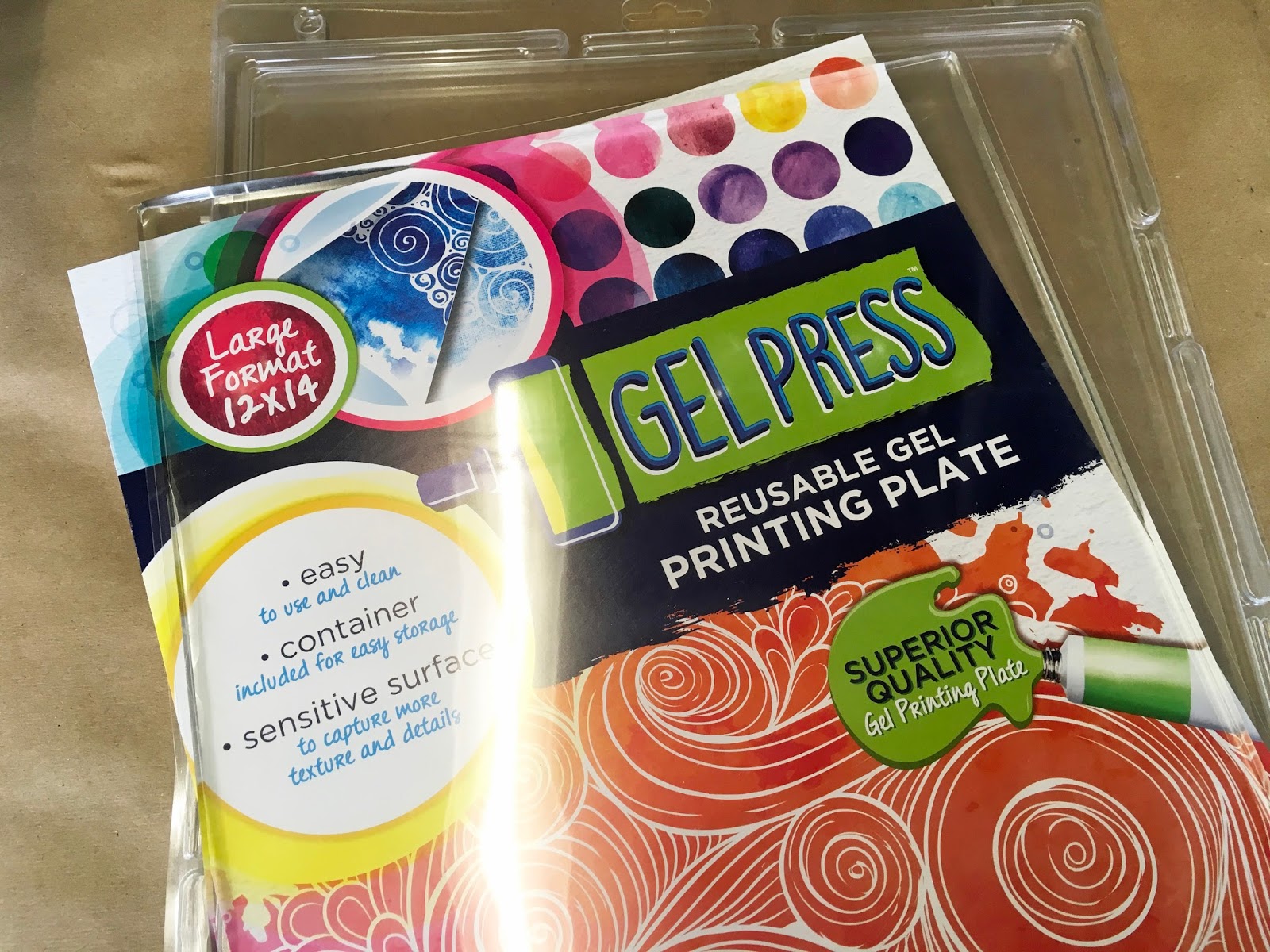 New Tool Fun with the Gel Press Plate