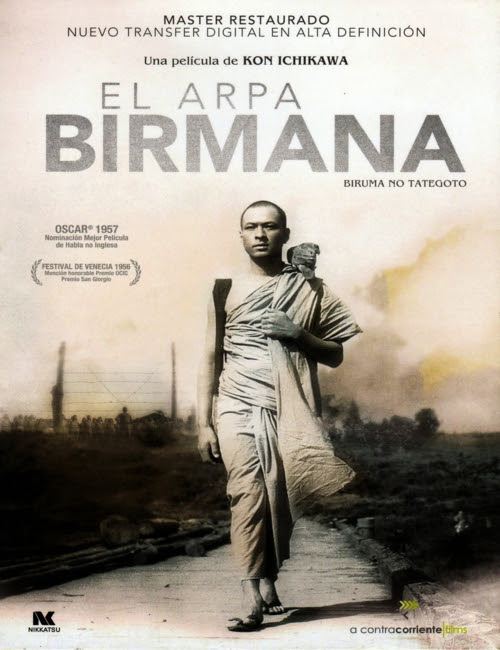 El arpa birmana (1956) [Dvdrip][MP3 2/2ch][Dual Esp/Jap][Bélico] El%2Barpa%2Bbirmana_500x650