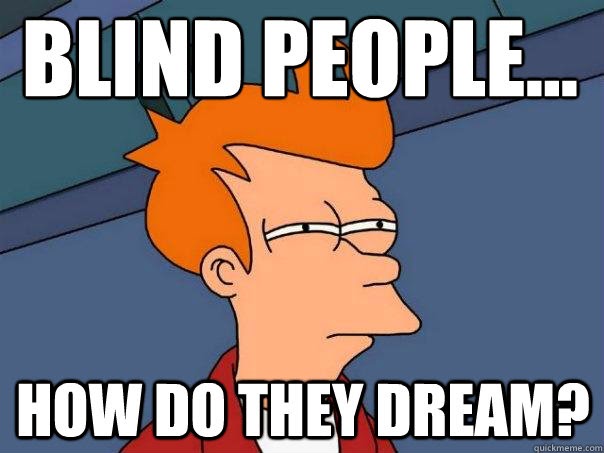 Do Blind People Have Dreams - BLINDS