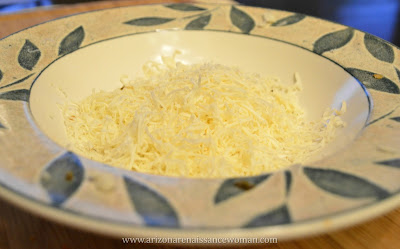 Grated Pepper Jack Cheese for Slow-Cooker Margarita Chicken Tacos