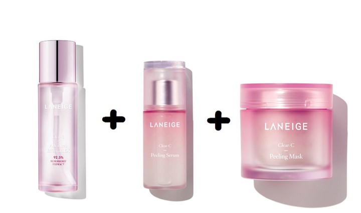 Laneige clear c peeling serum untuk kulit kering