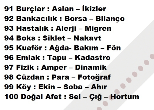 A Word Bulmaca 440 Cevaplari Turkce Antwoorden