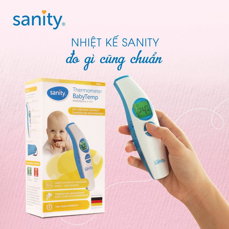 Nhiệt kế hồng ngoại đa năng Sanity