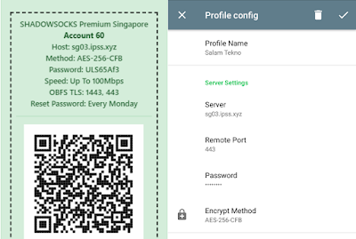 shadowsocks lifetime account