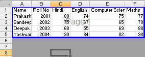 Ms excel Page Break Preview worksheet