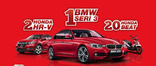 undian hadiah mobil BMW lomba