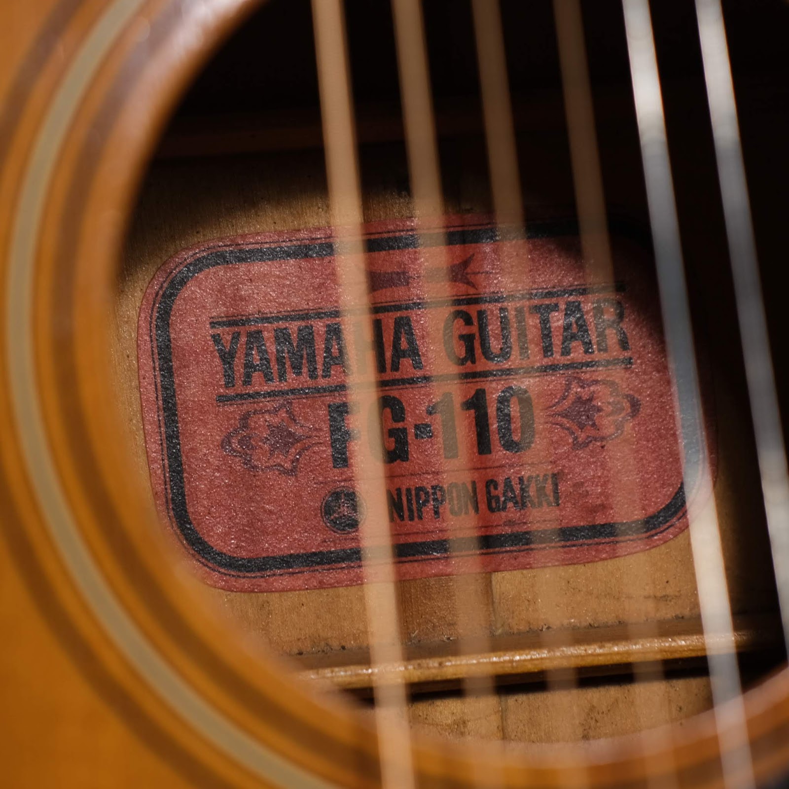 Yamaha Label FG-110 Flattop Guitar