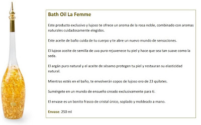 Cosmética Karatbars - Bath Oil La Femme