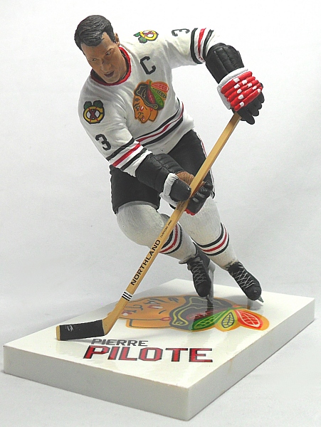 Sports Attic Customs Finished 1965 Pierre Pilote Chicago Blackhawks
