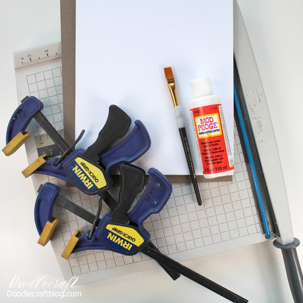 How to Make a Notepad with Mod Podge