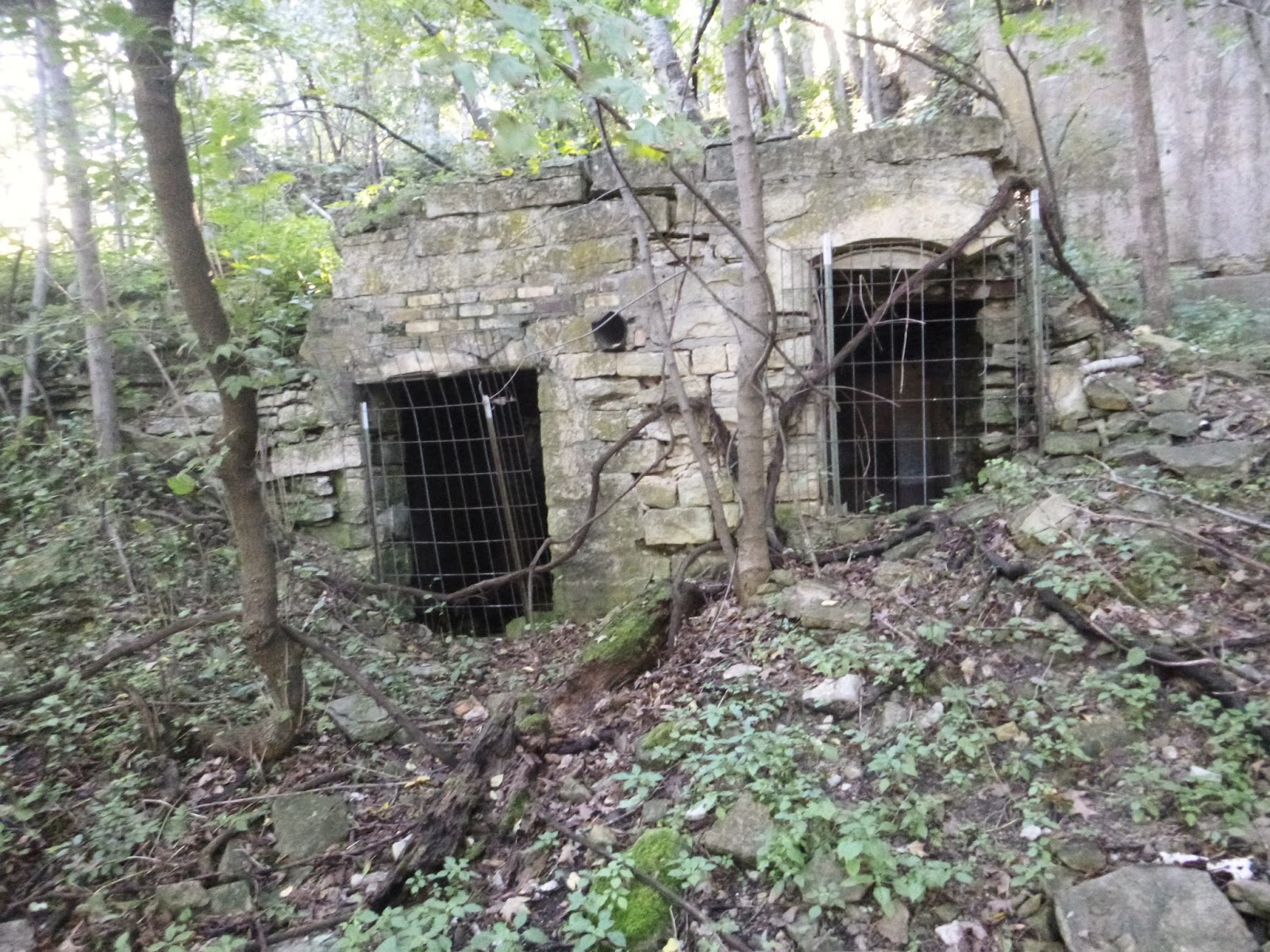 Detritus of Empire Brewery Caves Mantorville Minnesota