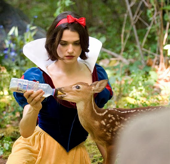 Rachel Weisz Annie Liebovitz Snow White and the Seven Dwarfs animatedfilmreviews.filminspector.com