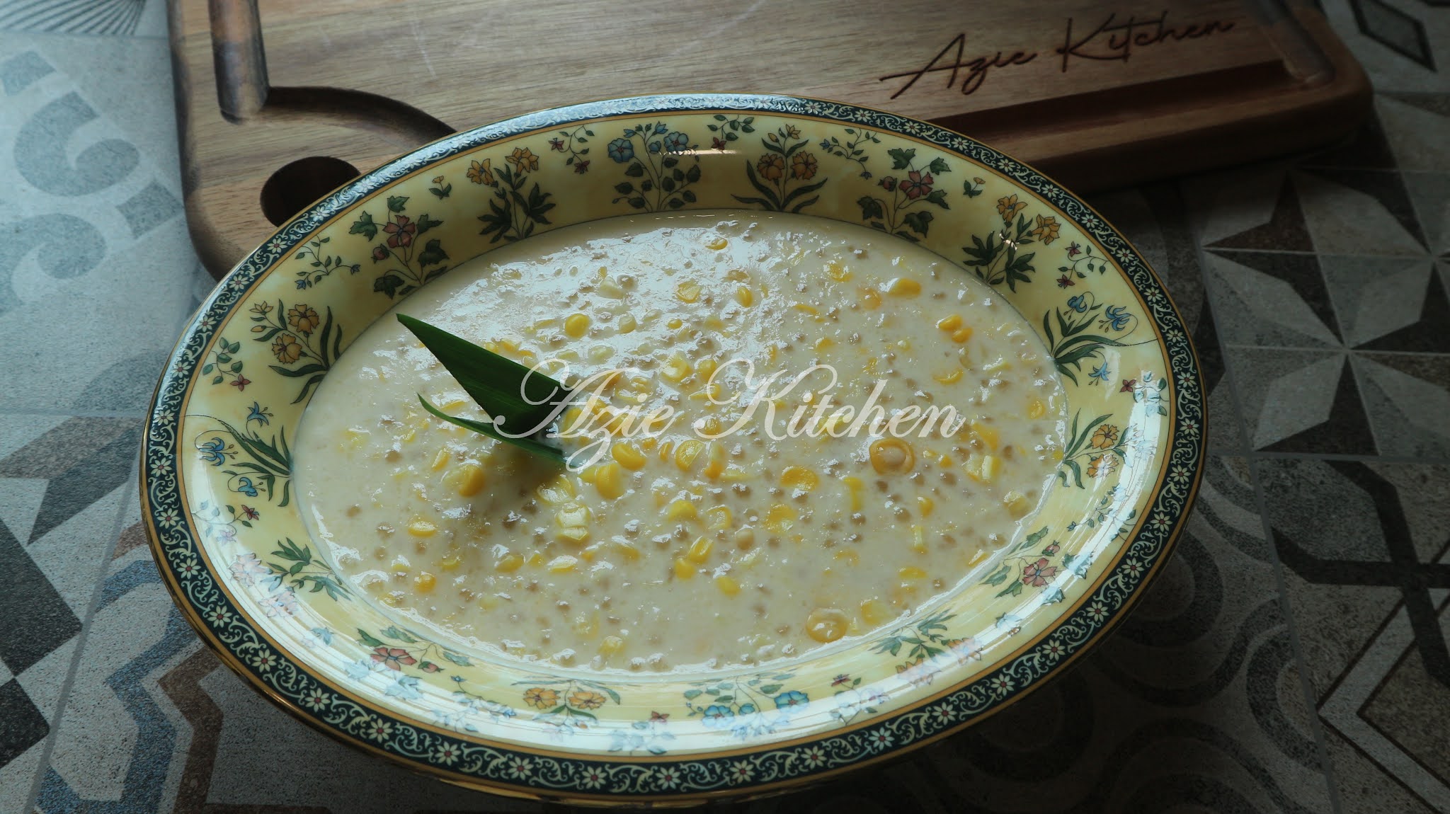 Resepi bubur jagung azie kitchen