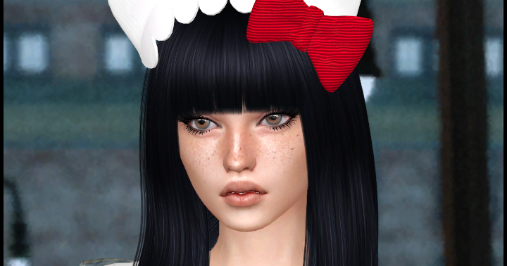 Downloads sims 4:Headband Hello kitty | JenniSims