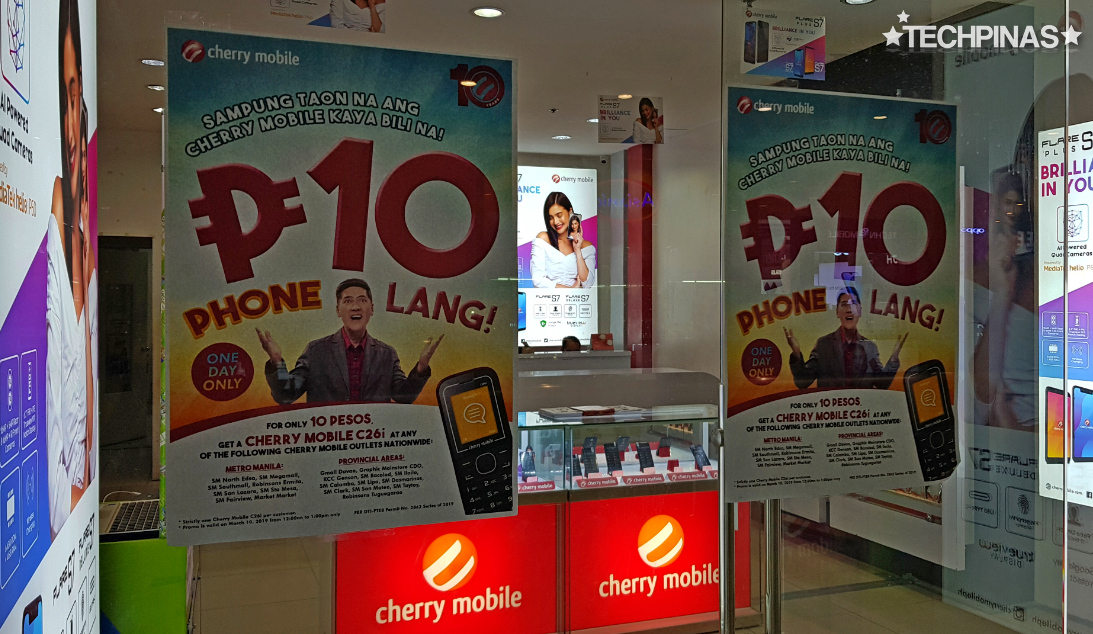 Cherry Mobile 10 Pesos Phone