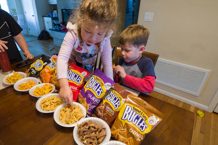 Tales of the Flowers Bugles Taste Test Comparison