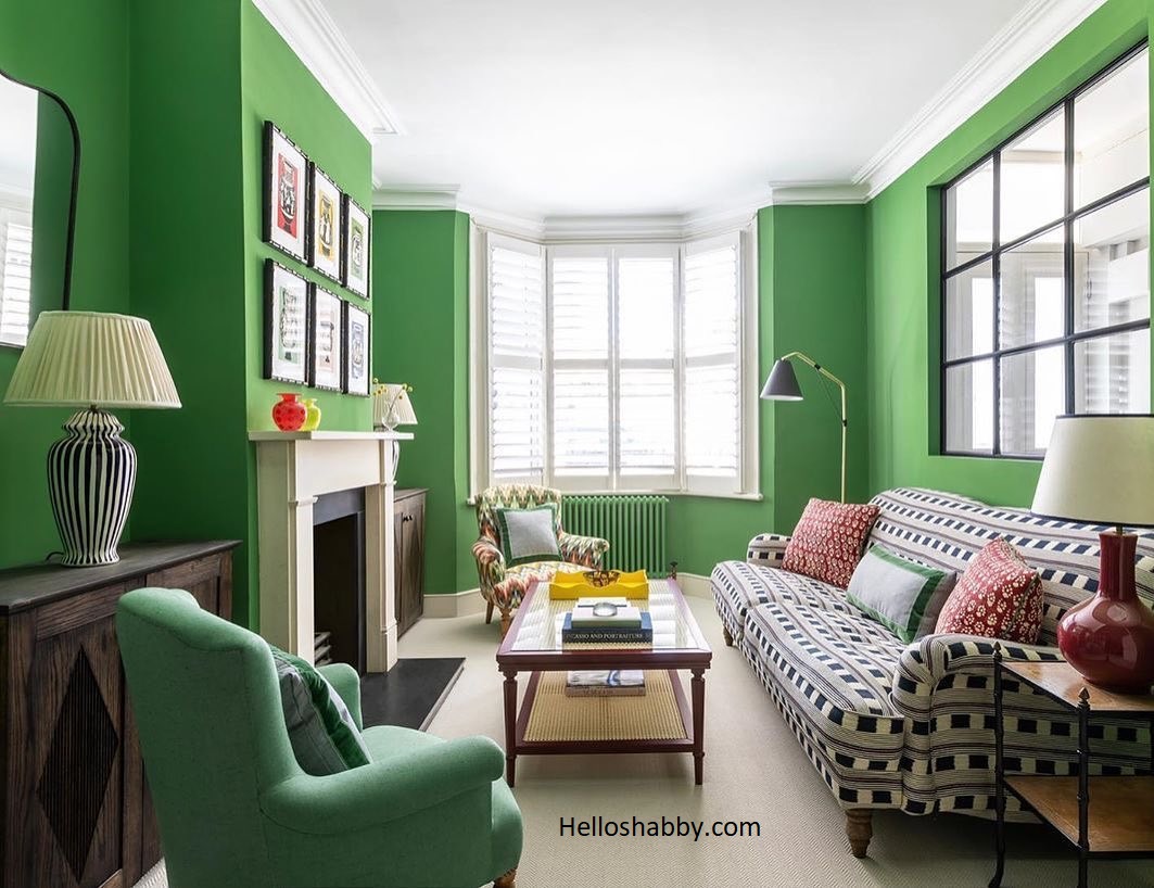 7 Gorgeous Green Living Room to Recreate ~ HelloShabby.com : interior ...