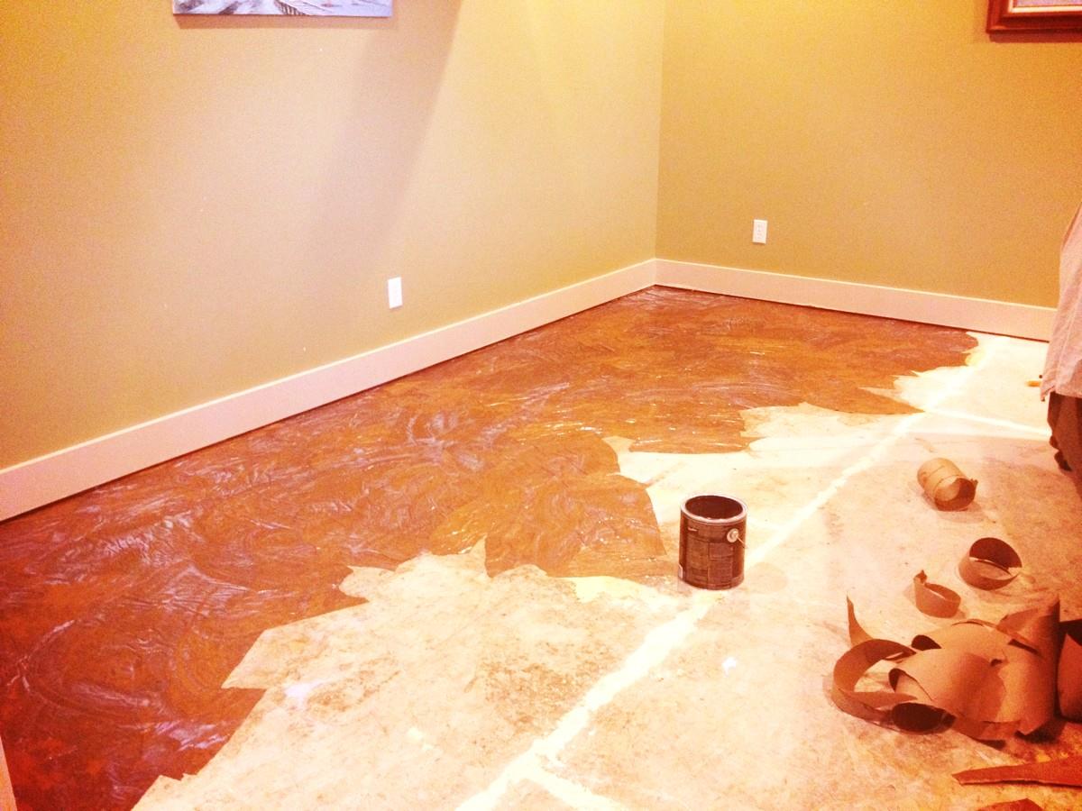 peculiar momma Frugal Friday A Paper Bag Floor Update and Tutorial