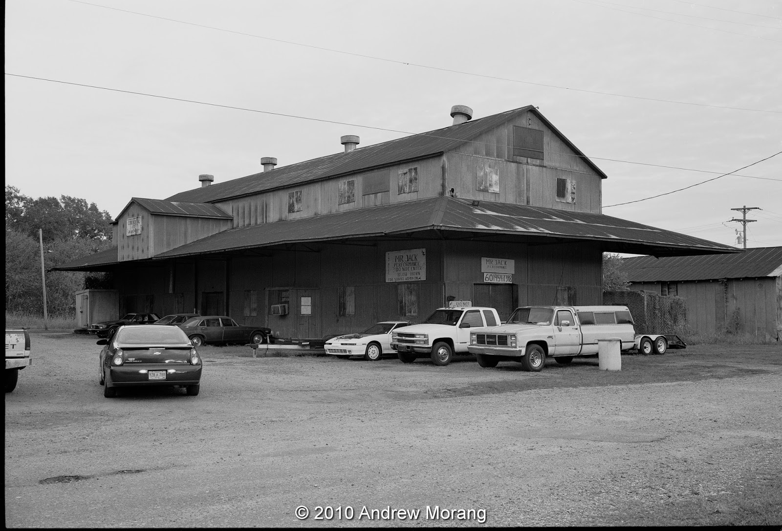 Urban Decay Quiet along the tracks, Bentonia and Flora, Mississippi
