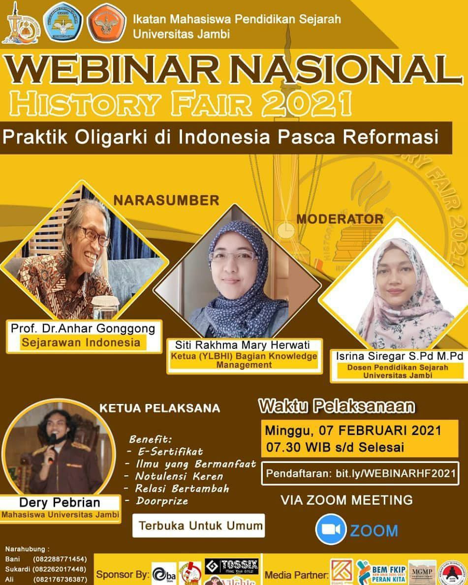 inar Nasional History Fair 2021