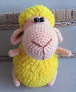 PATRON GRATIS OVEJA AMIGURUMI 46829 🐑