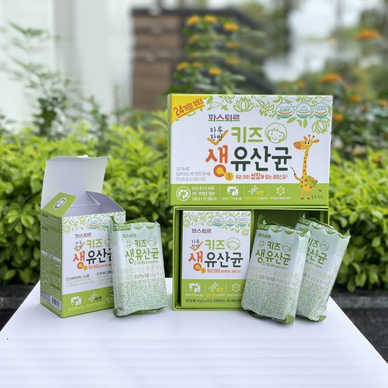 Lotte Foods Men vi sinh Kids Sysy 60 gói (màu xanh).