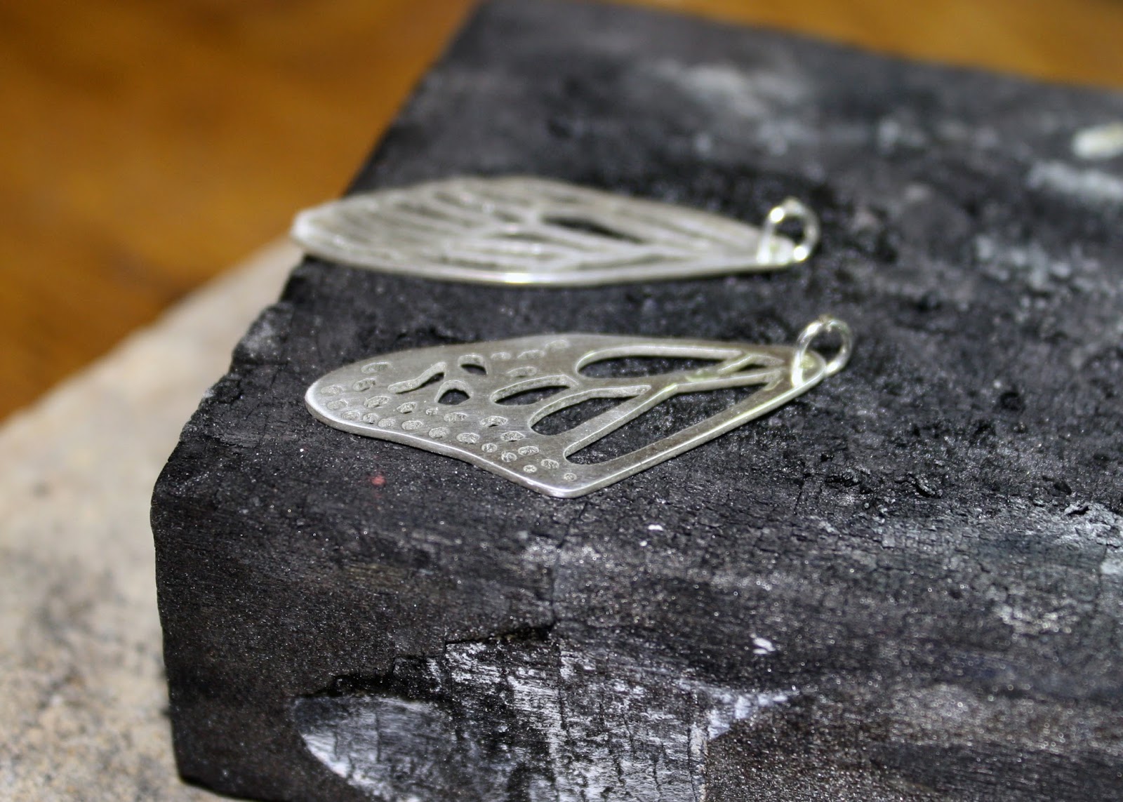 Belinda Carmichael Silver Jewelry: Cicada and Monarch Wings