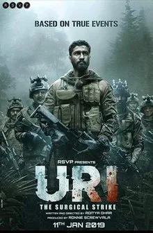 Uri: The Surgical Strike movie Theatrical release poster