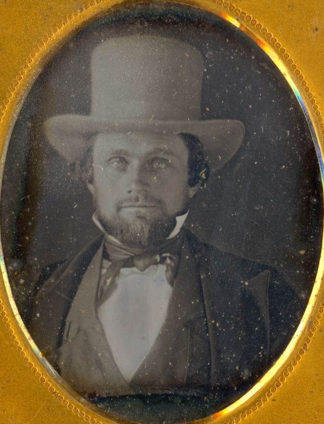 Cool Photos Show Hat Styles For Men in the Mid-19th Century ~ Vintage