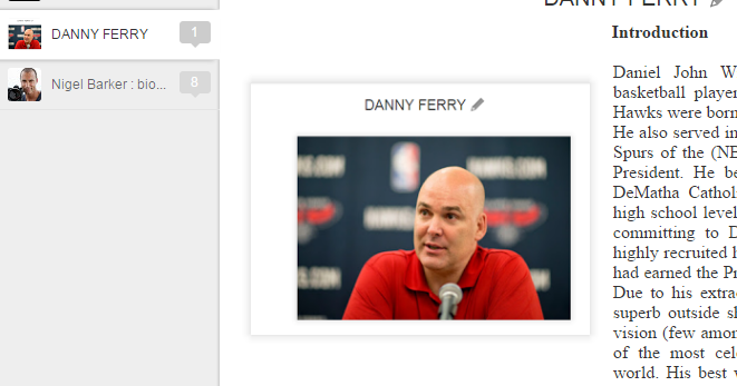 HollyWood Celebrity: DANNY FERRY
