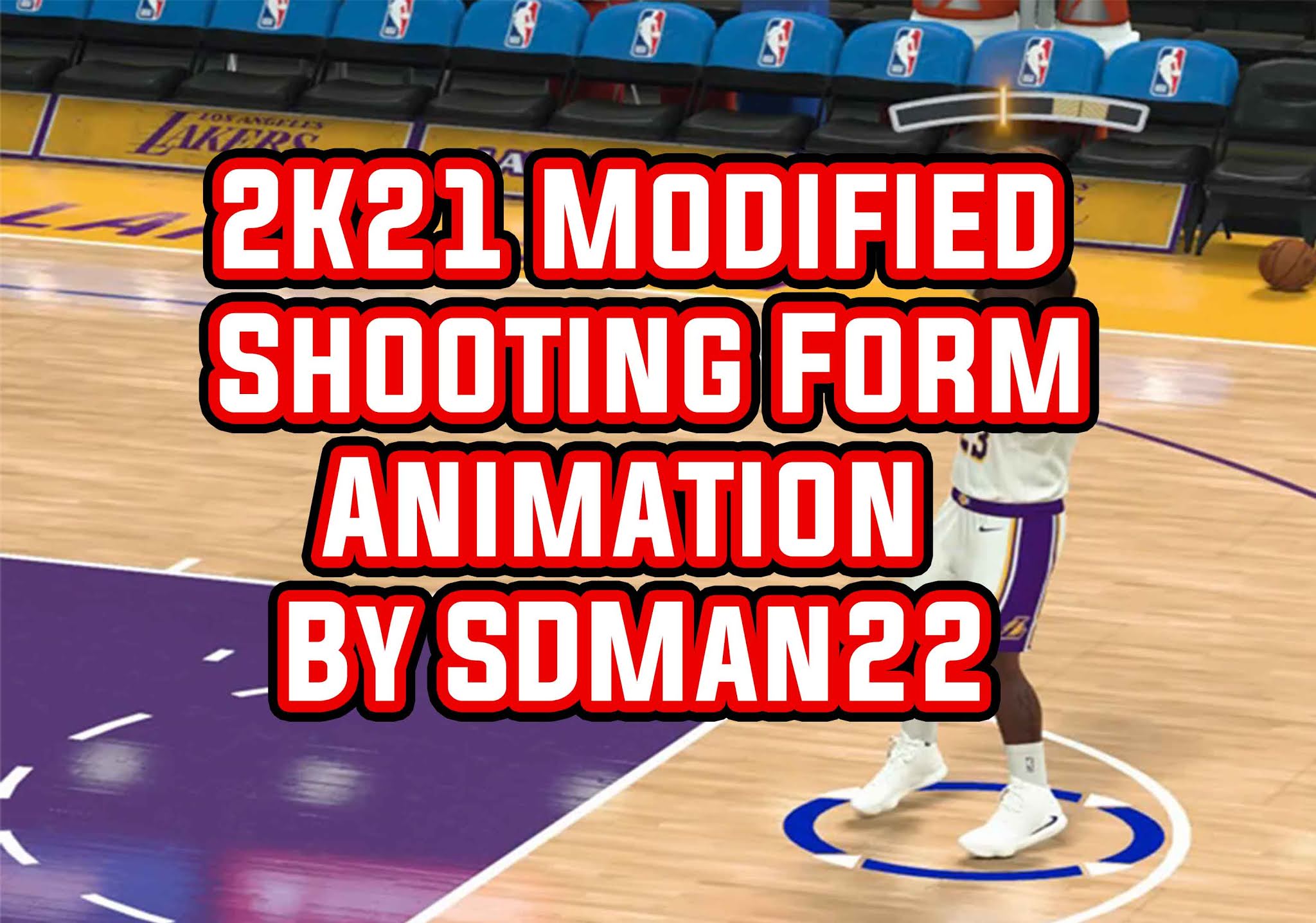 NBA 2K21 Shooting Animation Modified by SDMan22