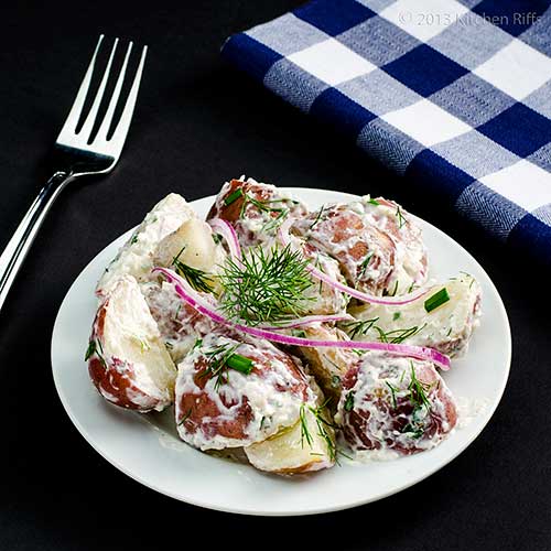 Horseradish Potato Salad