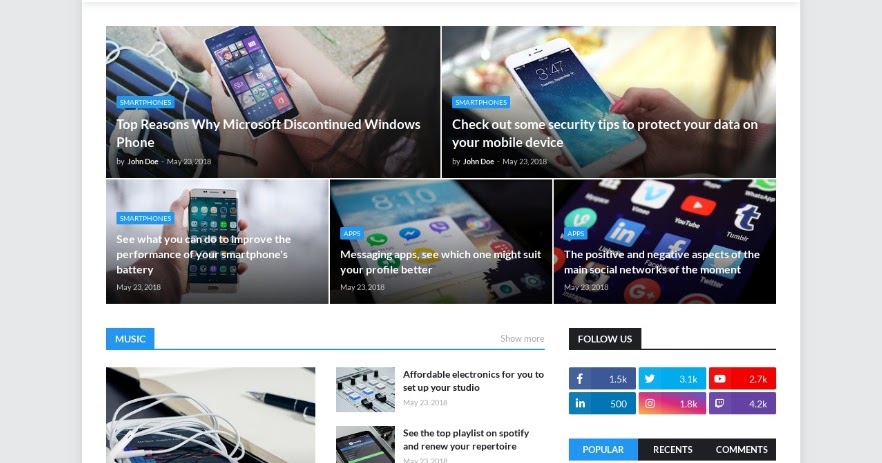 Advanced theme. Advanced theme