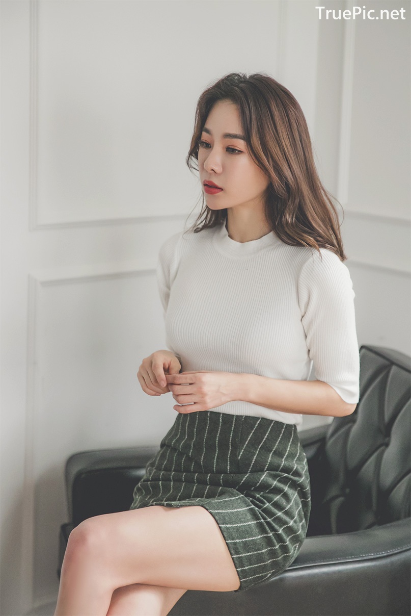 Image Korean Fashion Model - An Seo Rin - Office Dress Collection - TruePic.net - Picture-59