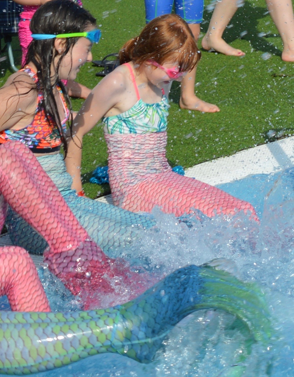 Pirate Swimming Pools and Mermaid Lessons at Pirates Village, Majorca