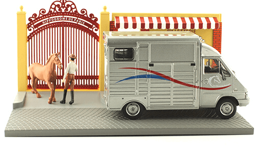 les plus beaux véhicules utilitaires, renault master 1:43 centro ecuestre
