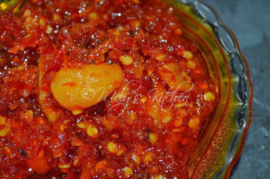 Mely's kitchen How To Make Garlic Chili Paste