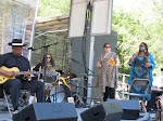 KM Williams, Washboard Jackson, Blue Lisa & Andrea Dawson at 2012 Chicago Bluesfest