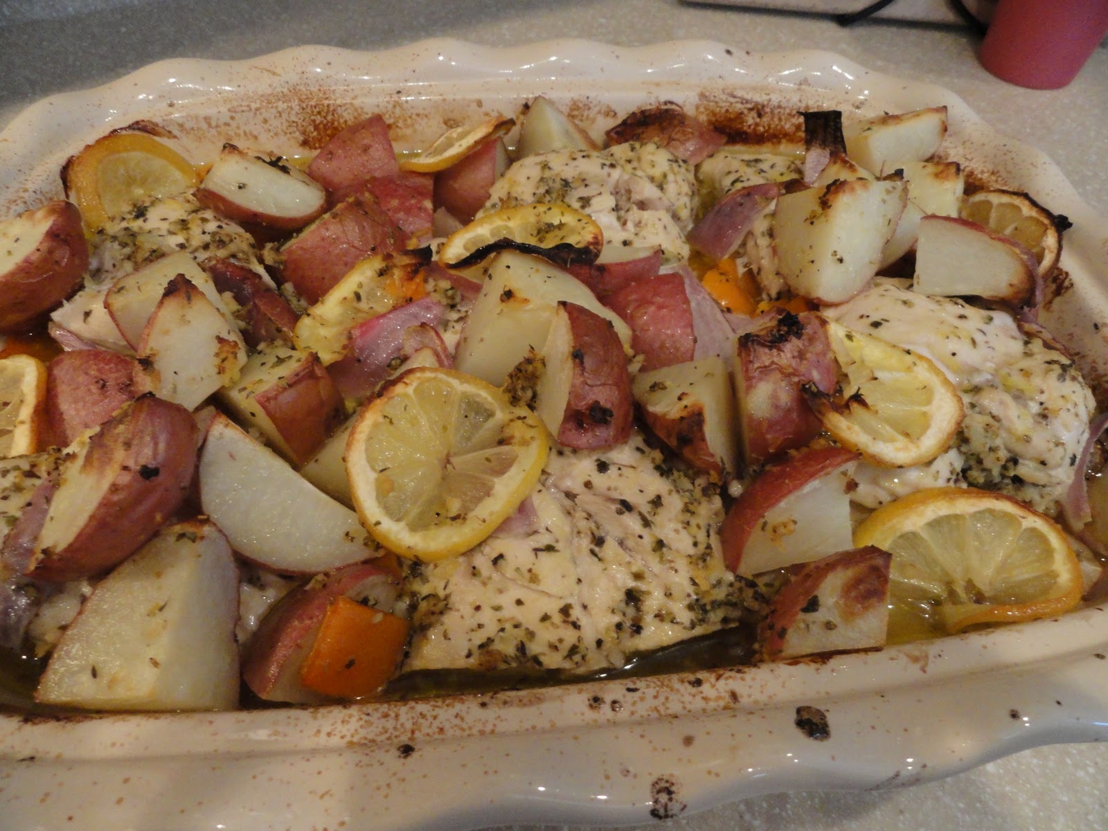 Recipes from Stephanie: Lemon Greek Chicken