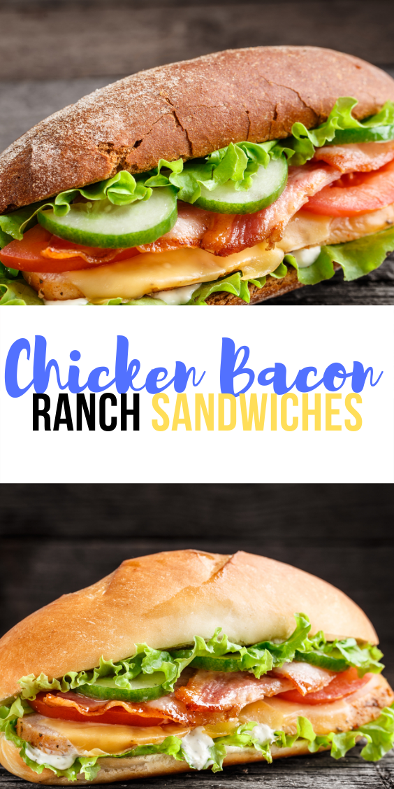Slow Cooker Chicken Bacon Ranch Sandwiches Popular Recipes