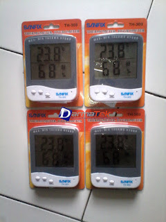 Jual Sanfix TH-303 Thermo-Hygrometer Indoor Darmatek Jual Sanfix TH-303 Thermo-Hygrometer Indoor