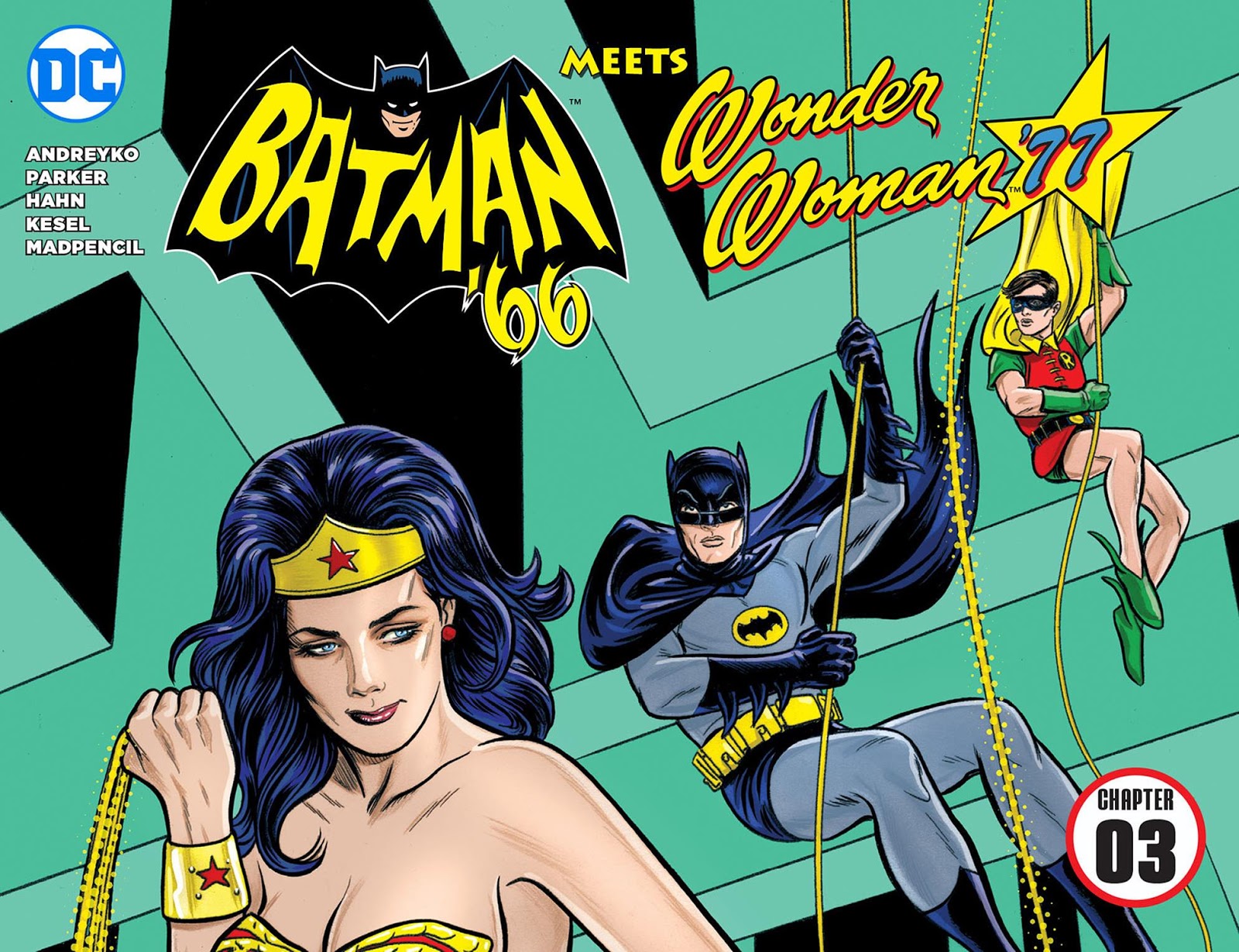 Weird Science DC Comics: Batman '66 Meets Wonder Woman '77 Chapter #3 Review