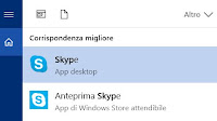 Fermare Skype su PC o chiudere e cancellare l'account Skype