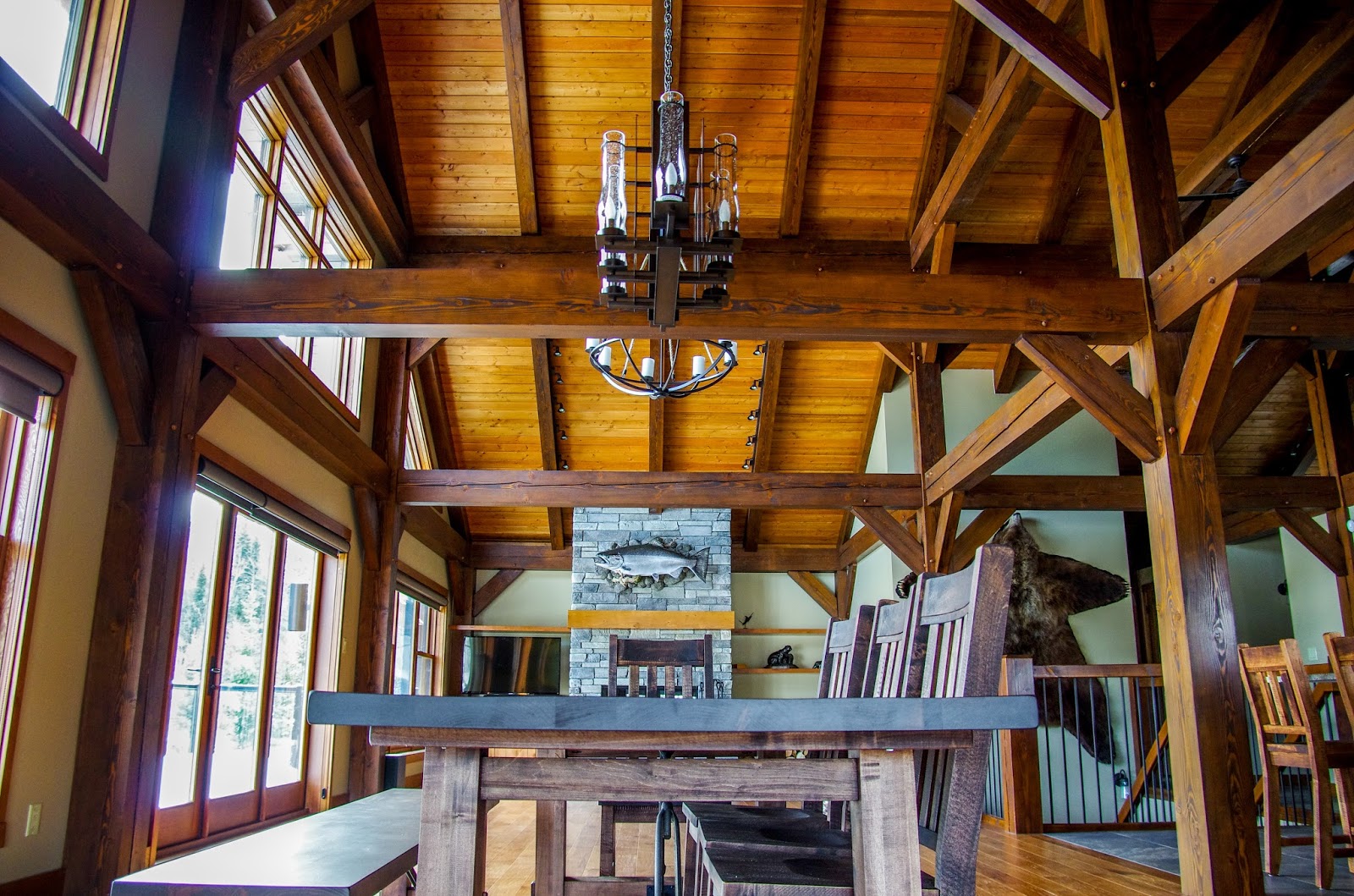 Beautiful Inside and Out: Building Basics: Timber Frame Cabins