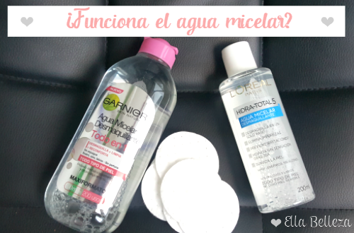 Funciona el agua micelar 