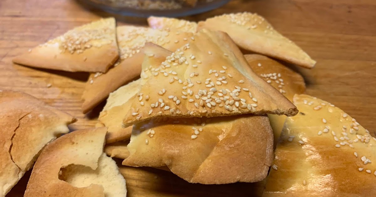 Cooking with Barry & Meta Crispy Sesame Crackers a yeast cracker!
