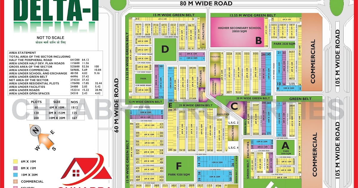 Layout Plan Of Delta 1 Greater Noida Hd Map vrogue.co