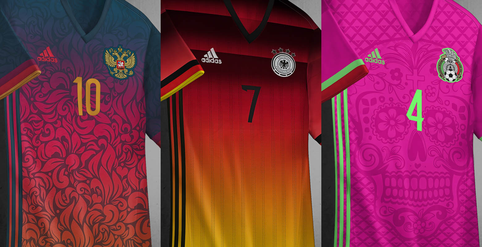 12 Bold Adidas National Team Concept Third Kits by Franco - Footy Headlines