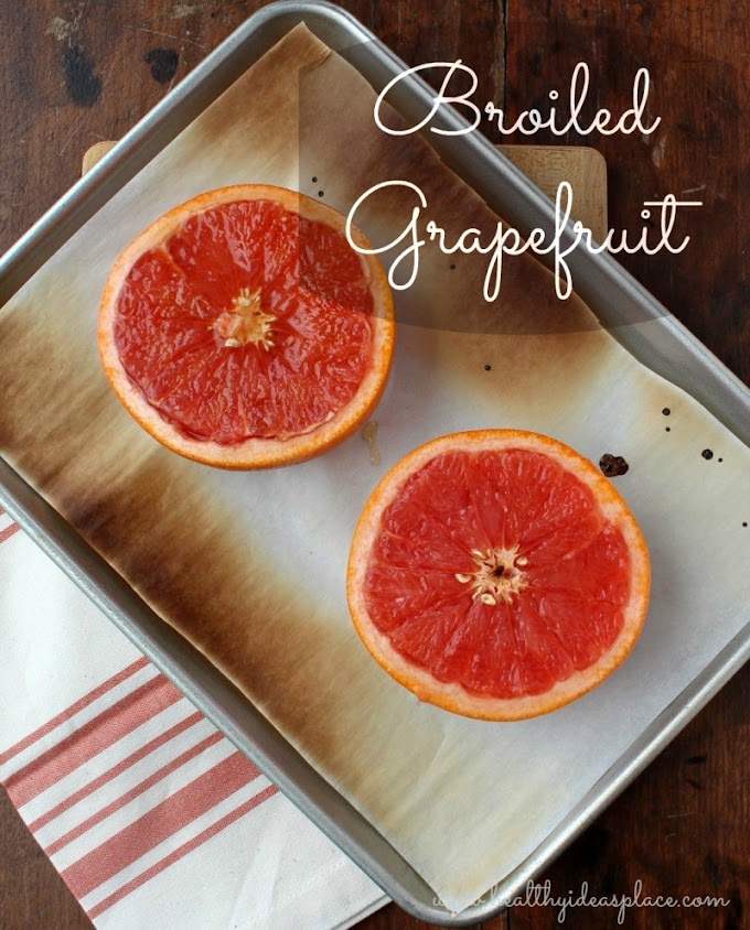 Healthy Breakfast in Budget : 2$ Broiled Grapefruit